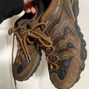 Merrell Men's Brown and Black Hiking Shoes